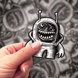 Astronut IV Sticker | Bumblebird