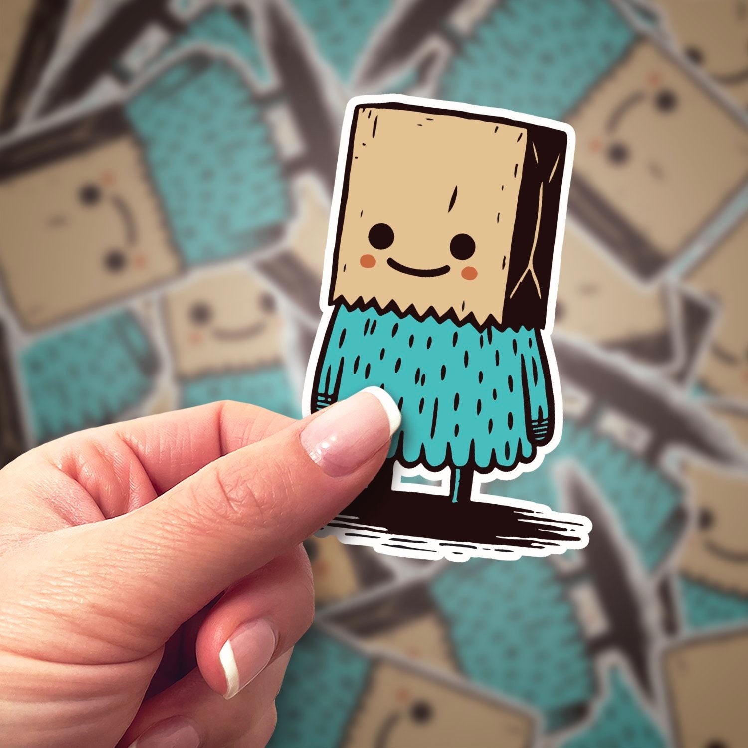 Baghead Sticker | Bumblebird