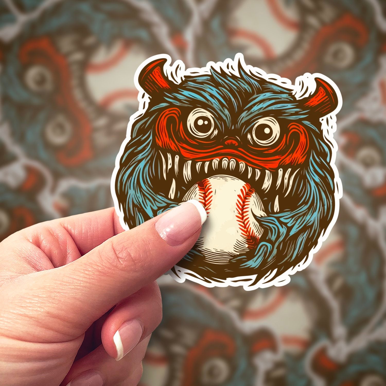 Baseball Sticker | Bumblebird