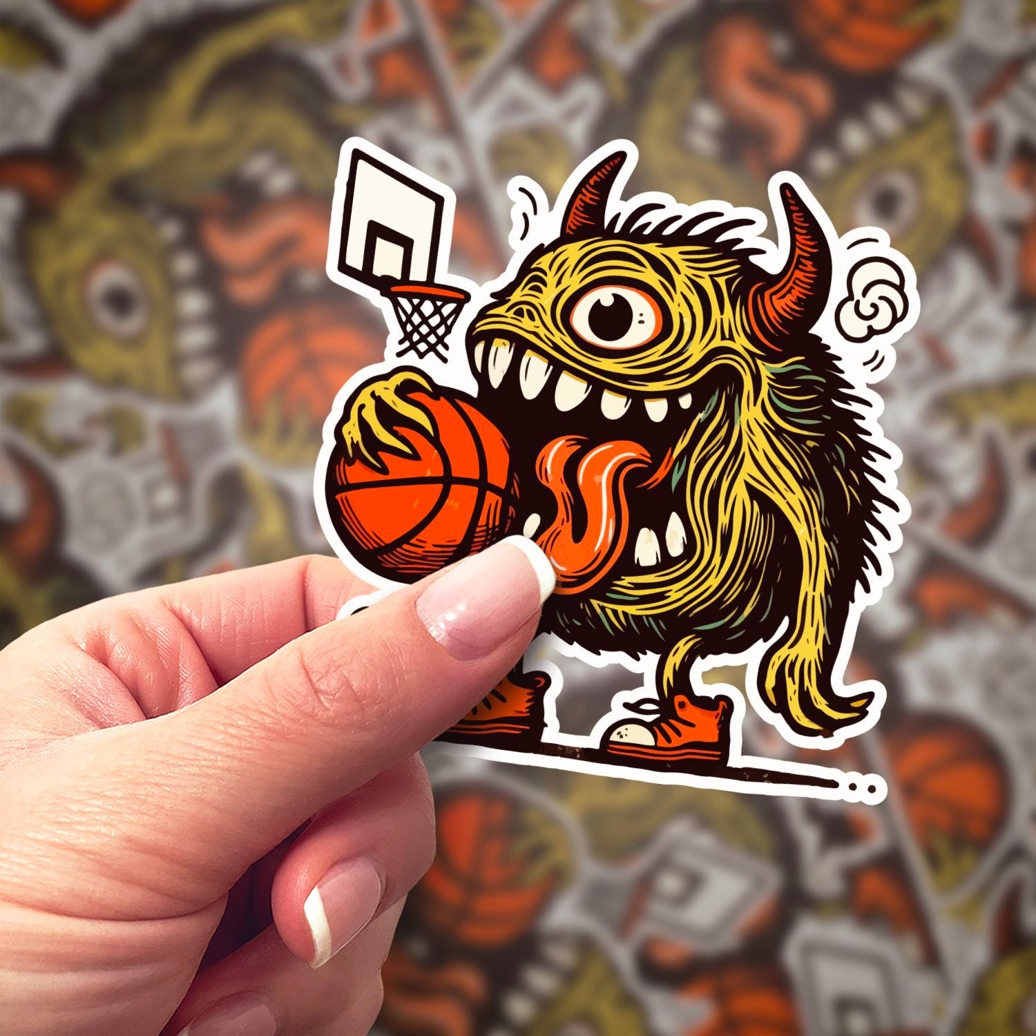 Basketball Sticker | Bumblebird