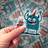 Birthday Sticker | Bumblebird