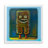 Brad Paper Print | Bumblebird