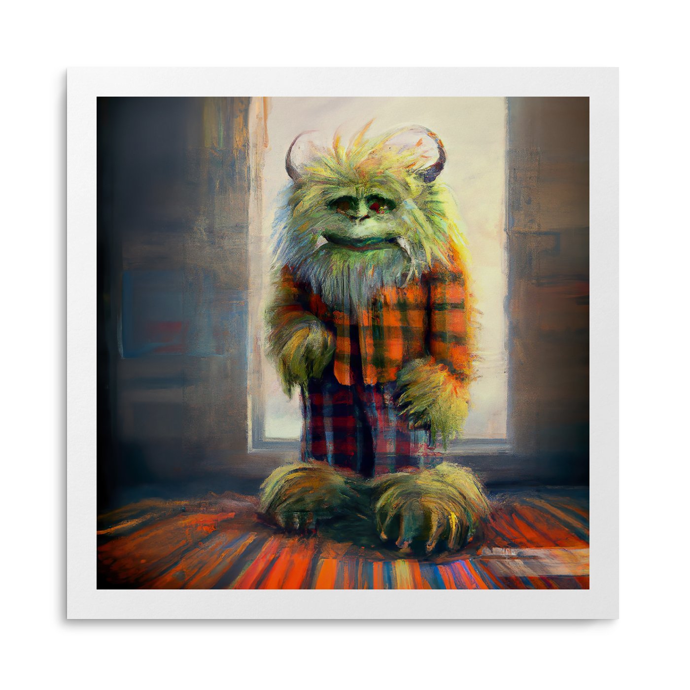 Burt Paper Print | Bumblebird