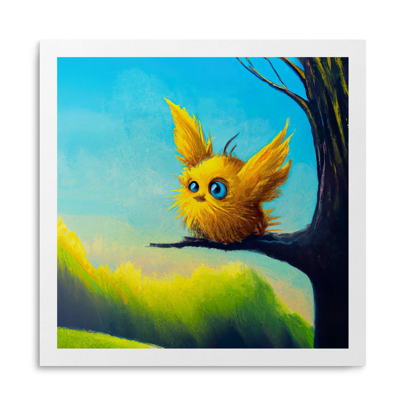 Darius Paper Print | Bumblebird