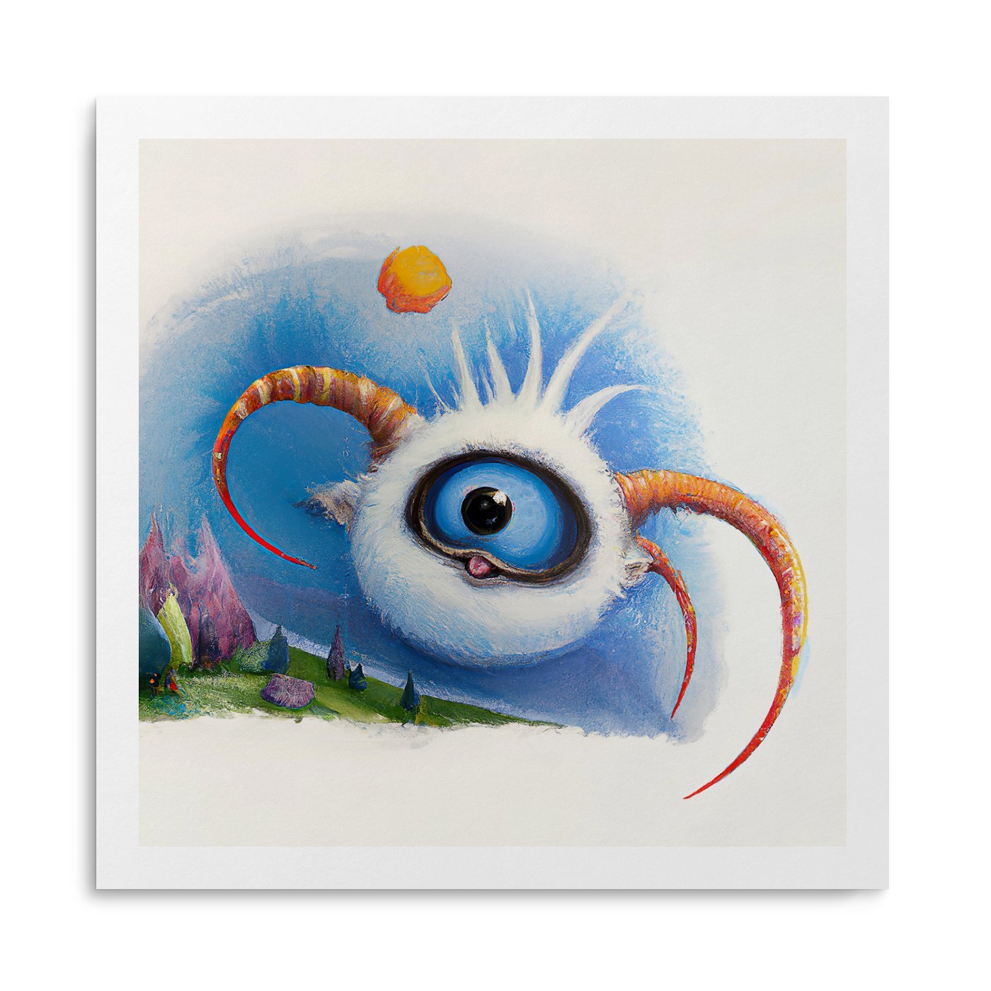 Derek Paper Print | Bumblebird