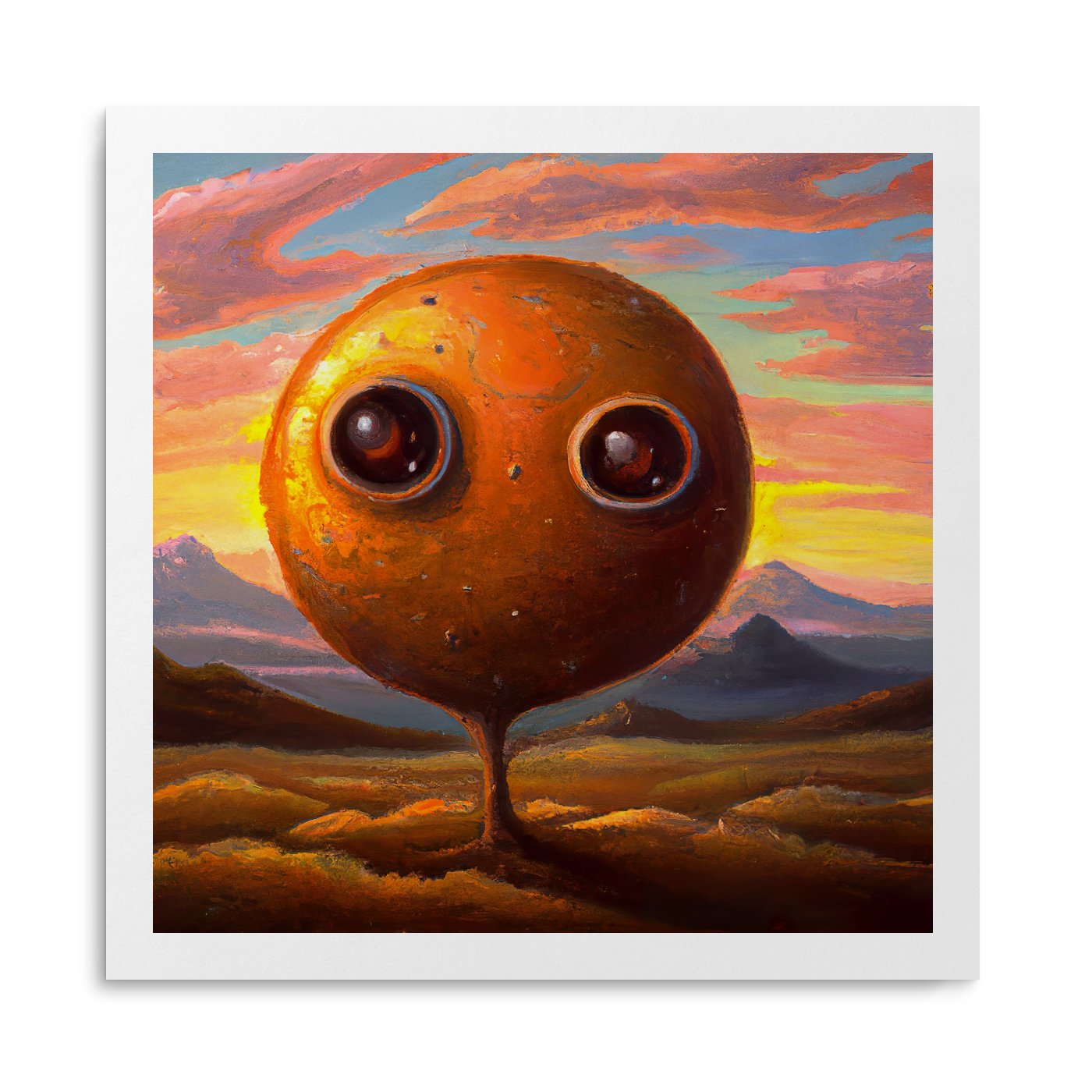 Doug Paper Print | Bumblebird