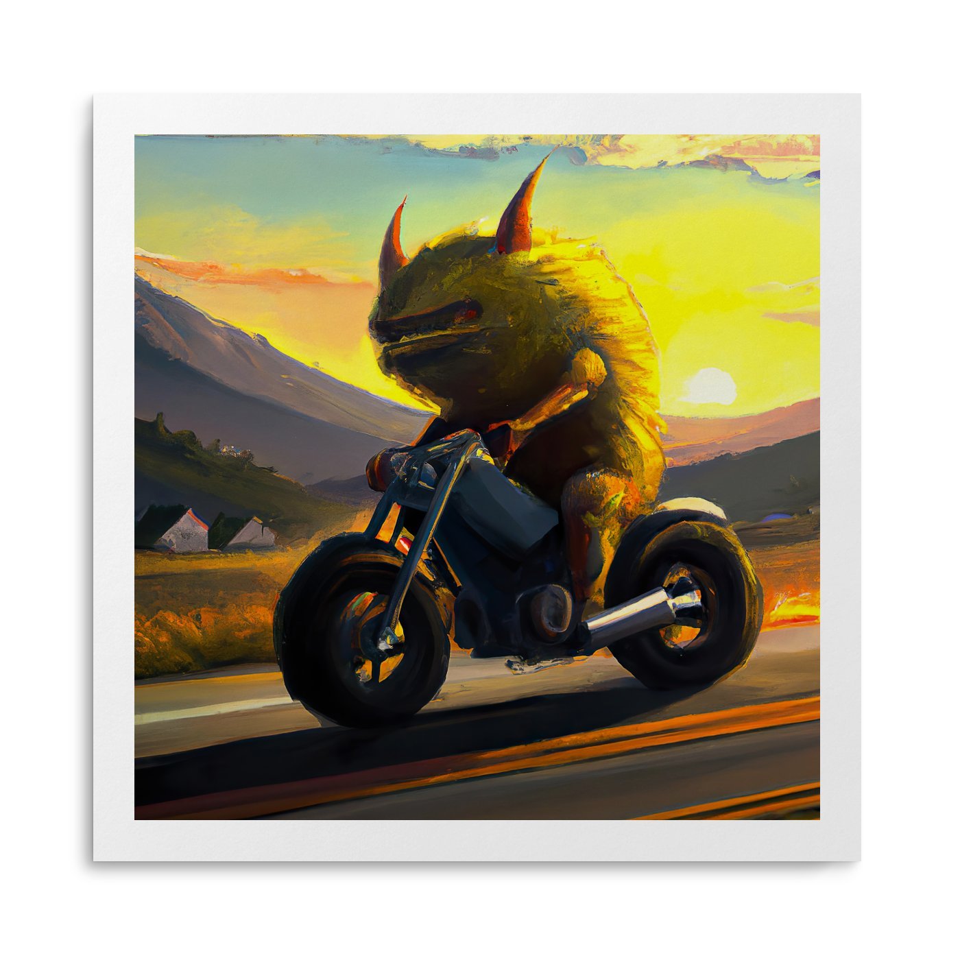 Drake Paper Print | Bumblebird