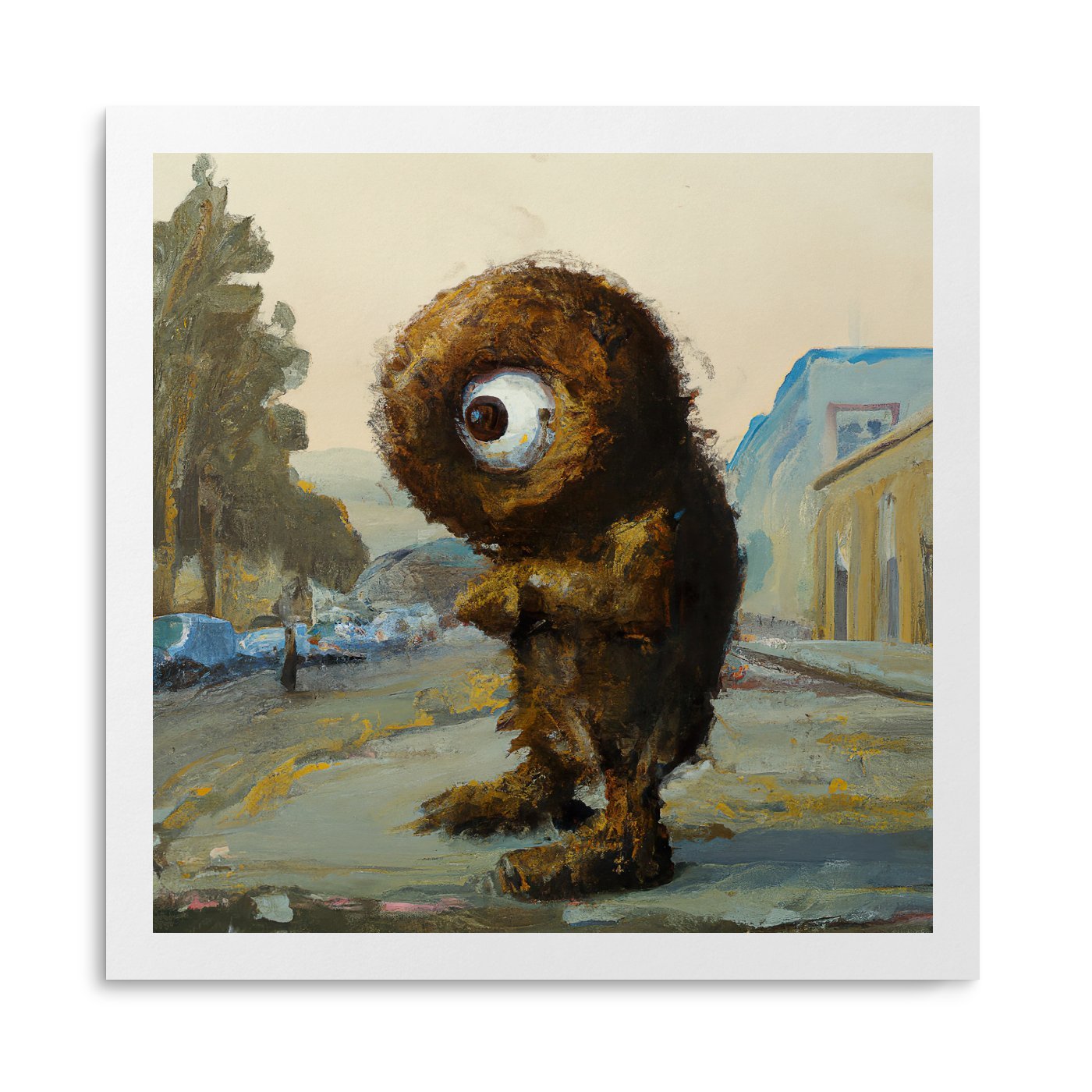 Edwin Paper Print | Bumblebird