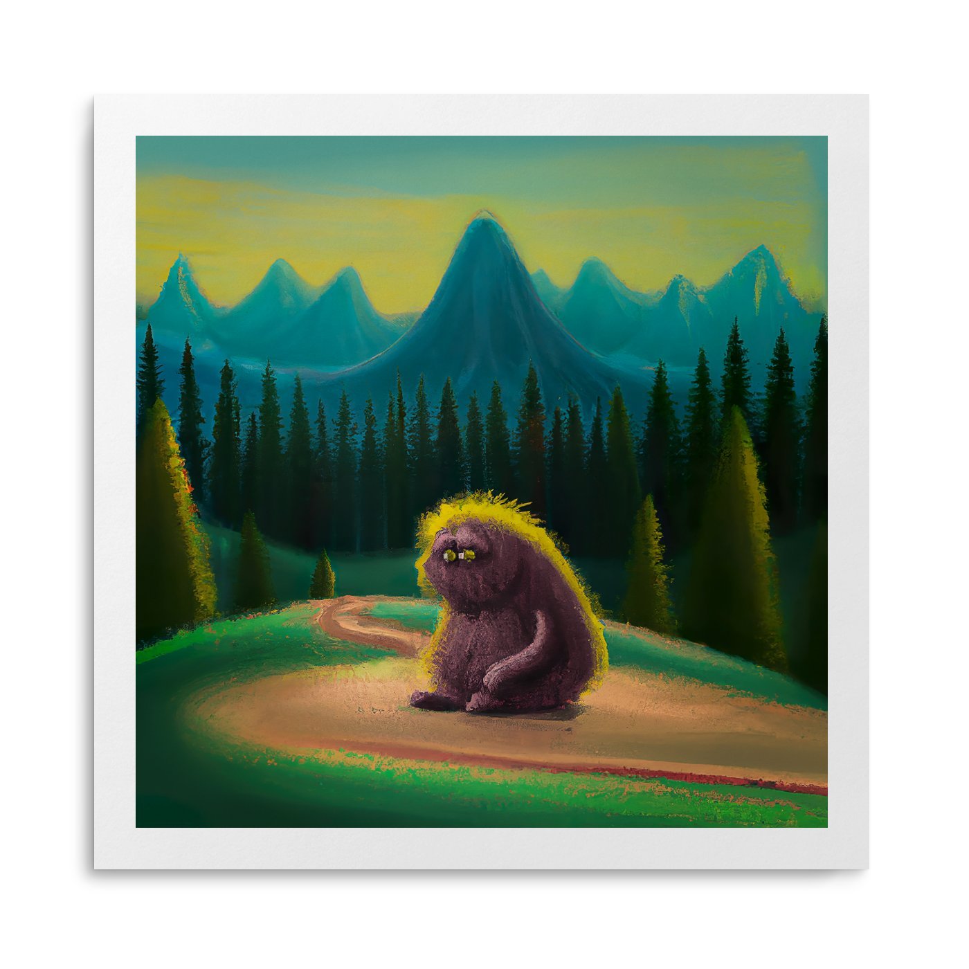 Howard Paper Print | Bumblebird