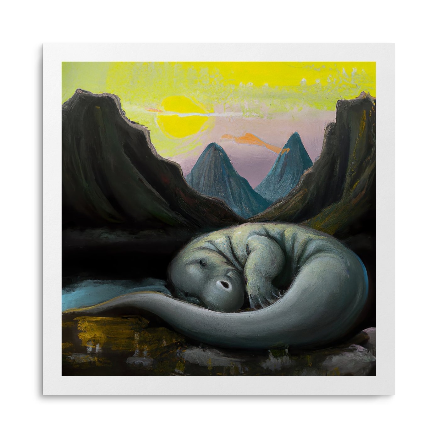 Leroy Paper Print | Bumblebird