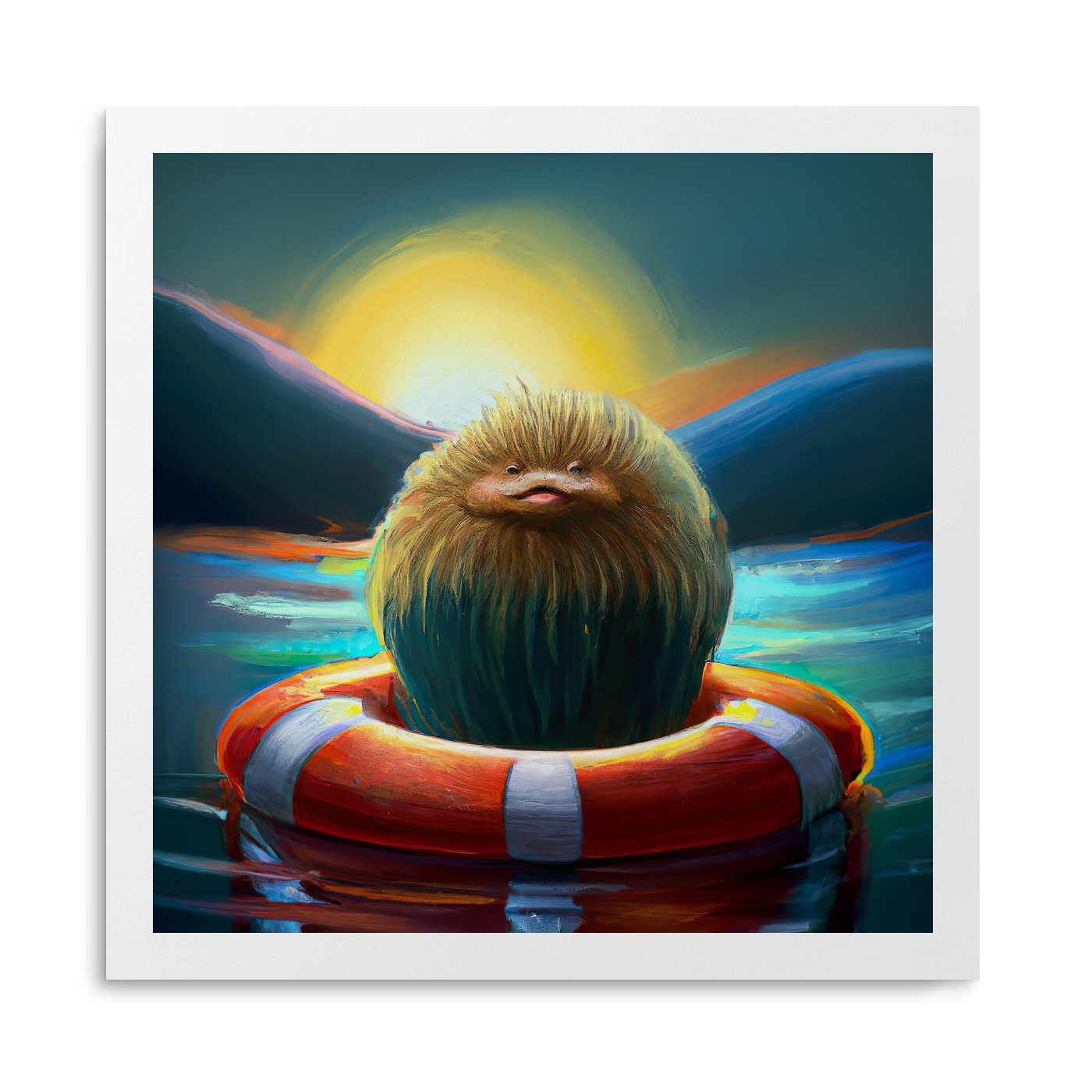 Lewis Paper Print | Bumblebird