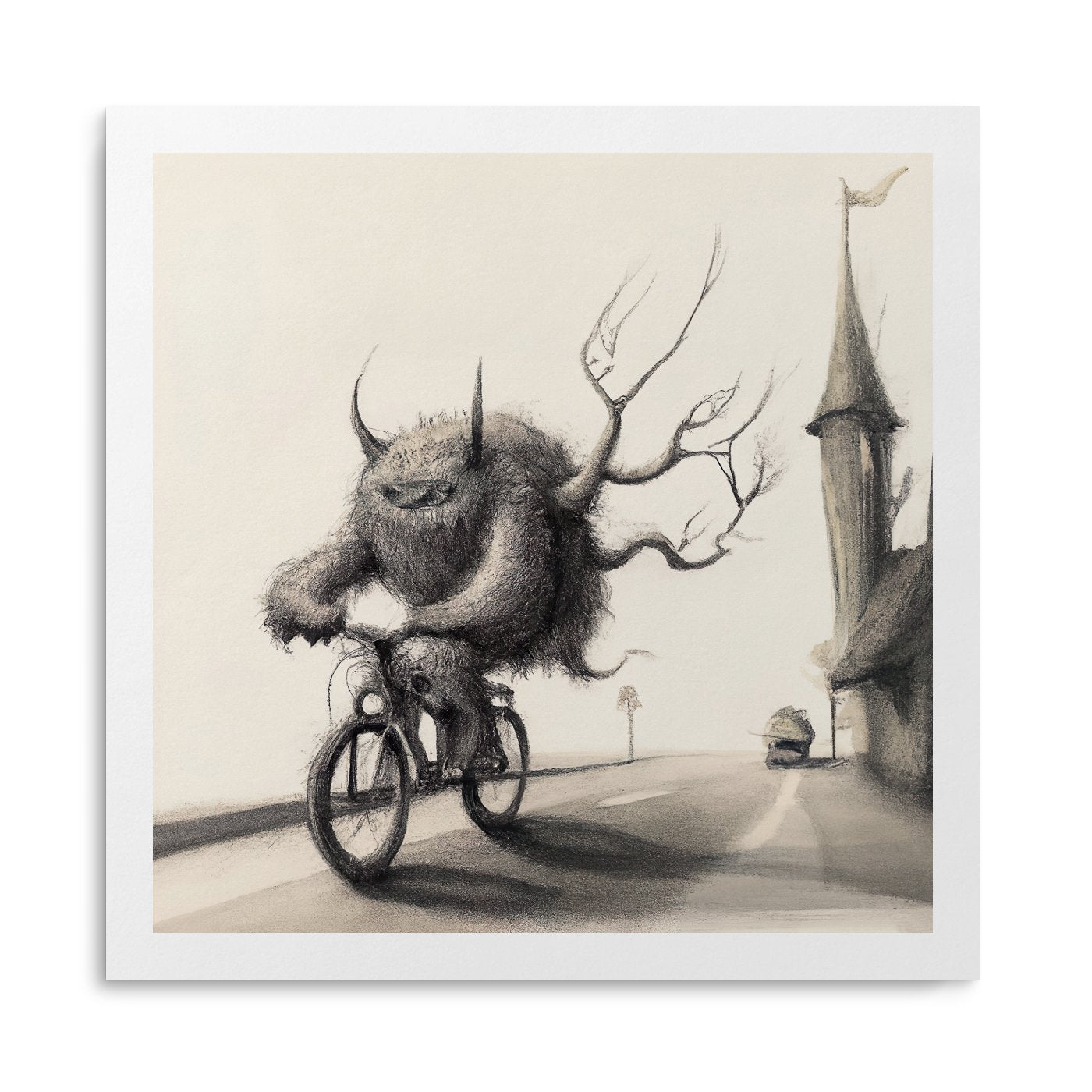 Mylo Paper Print | Bumblebird