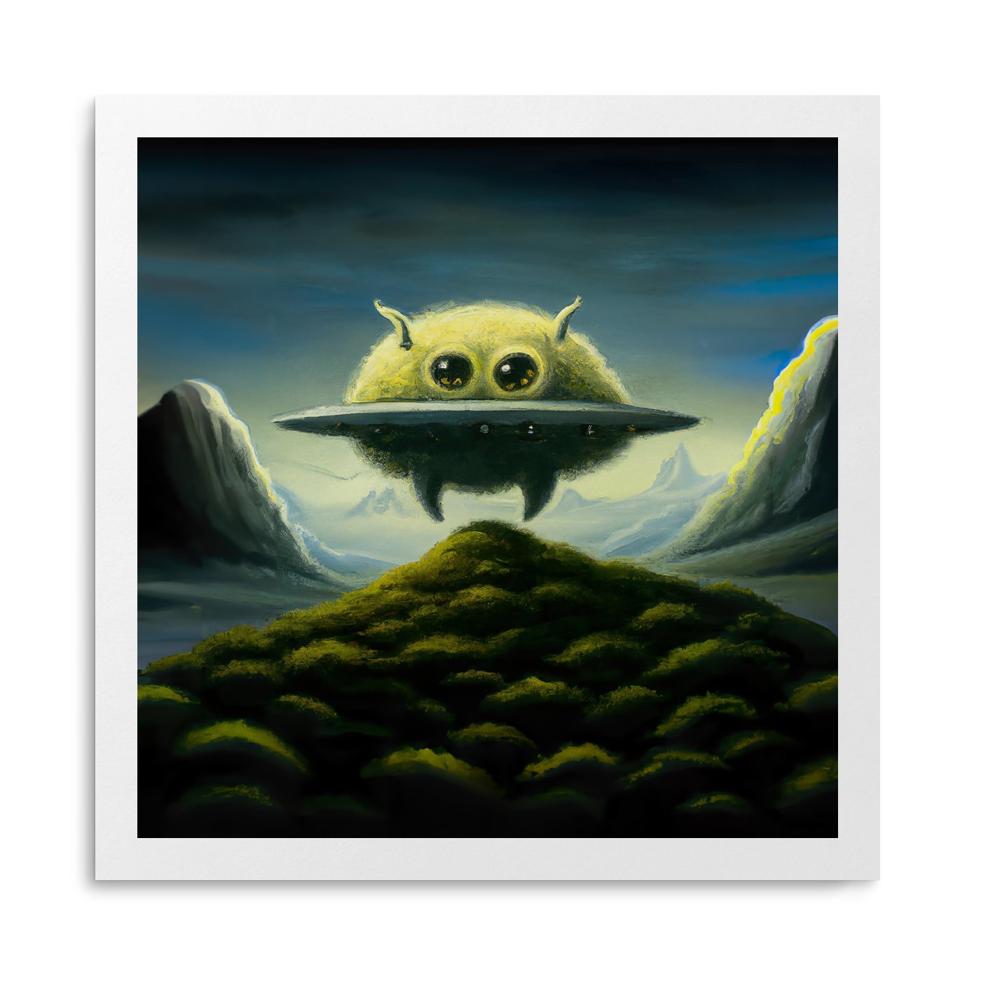 Oliver Paper Print | Bumblebird