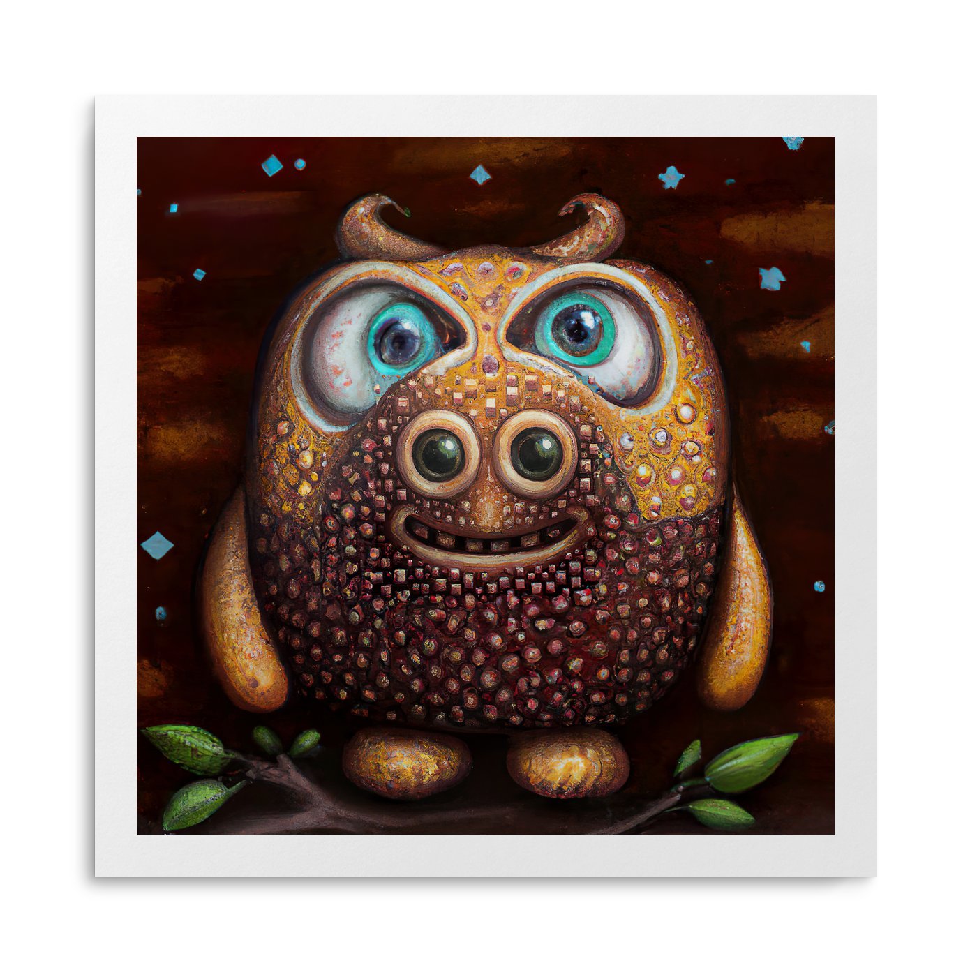 Oscar Paper Print | Bumblebird