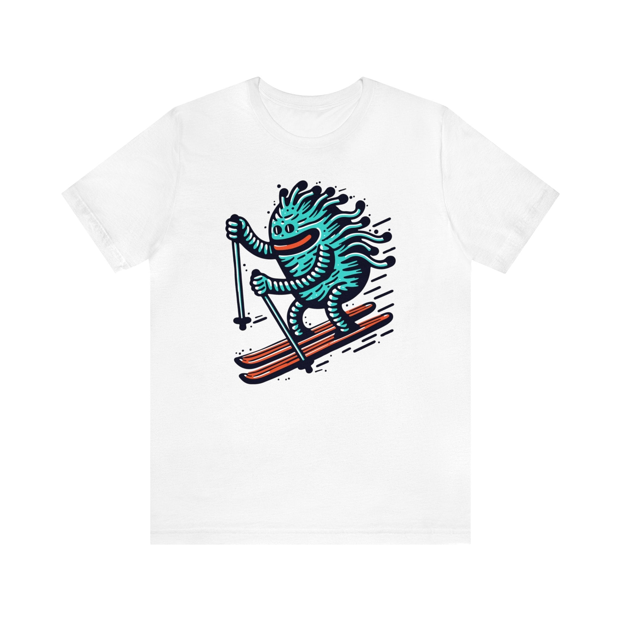 Skier T - Shirt | Bumblebird