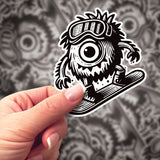 Snowboarder Sticker | Bumblebird