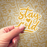 Stay Gold Sticker | Bumblebird