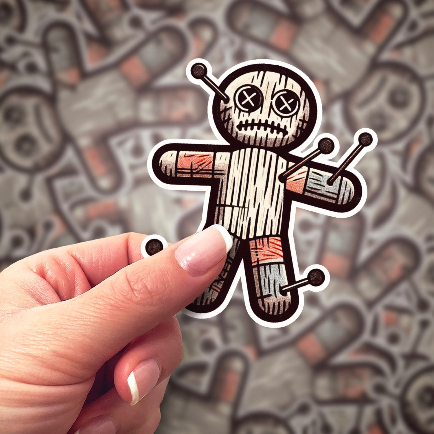 Voodoo II Sticker | Bumblebird
