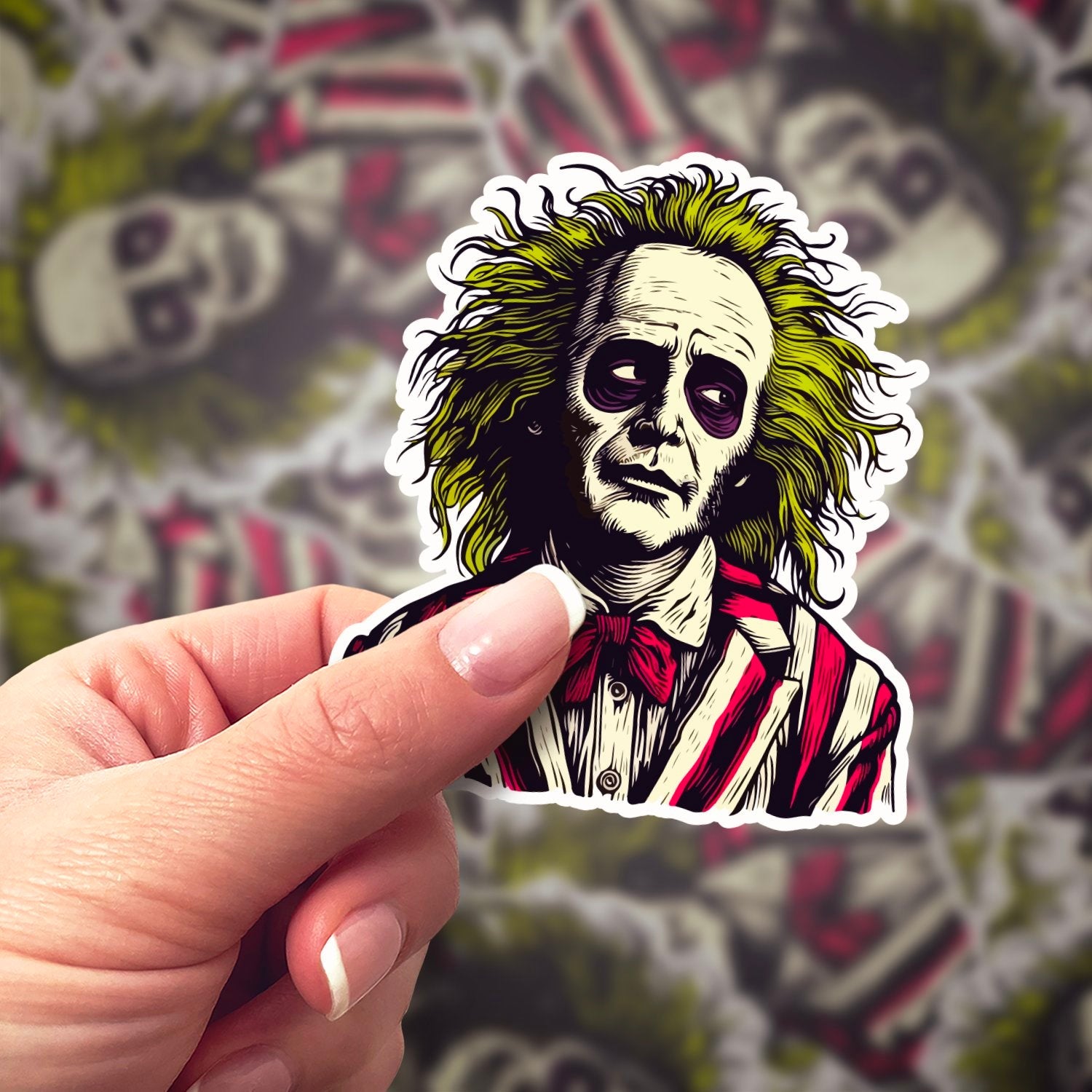 Beetlejuice Sticker | Bumblebird