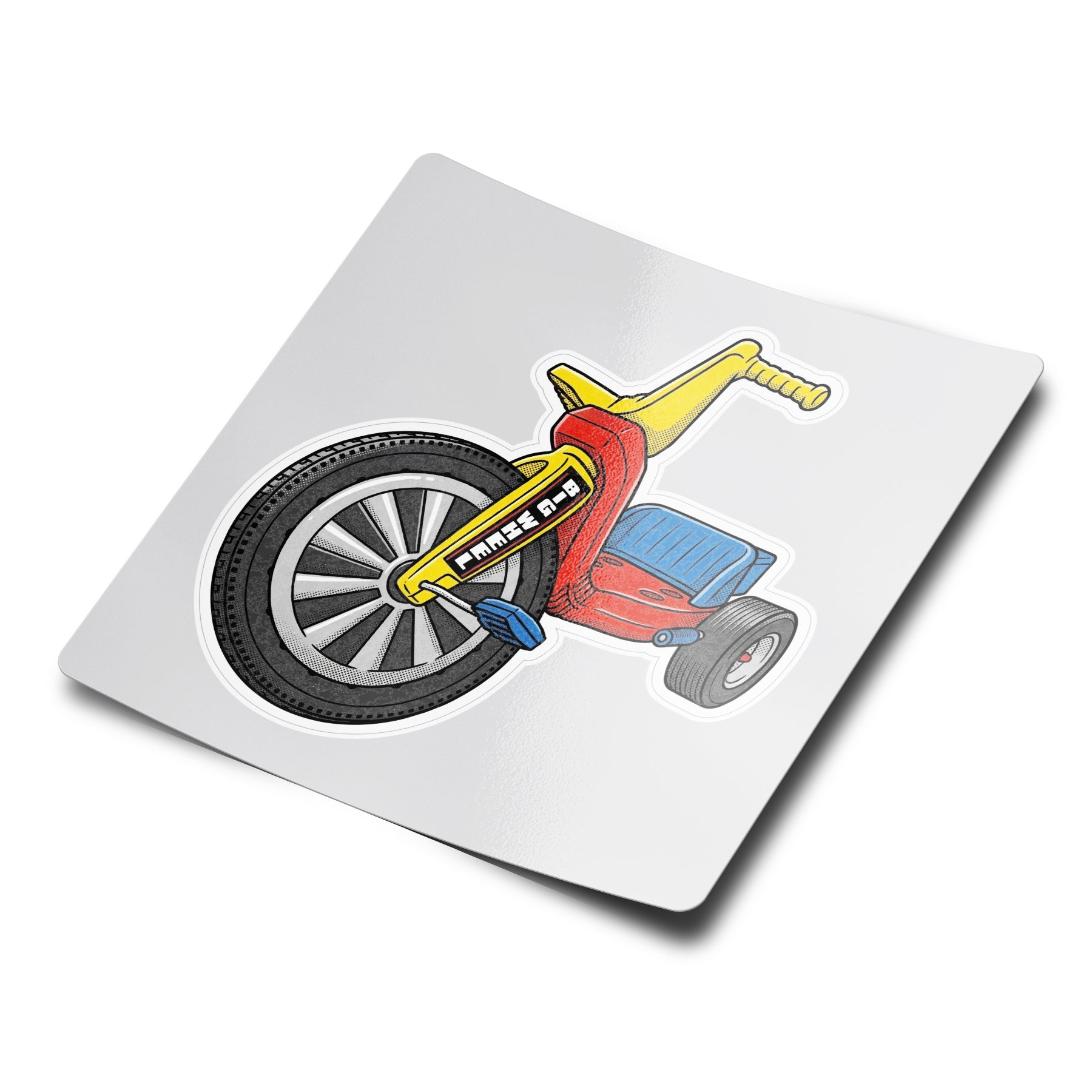 Big Wheel Sticker