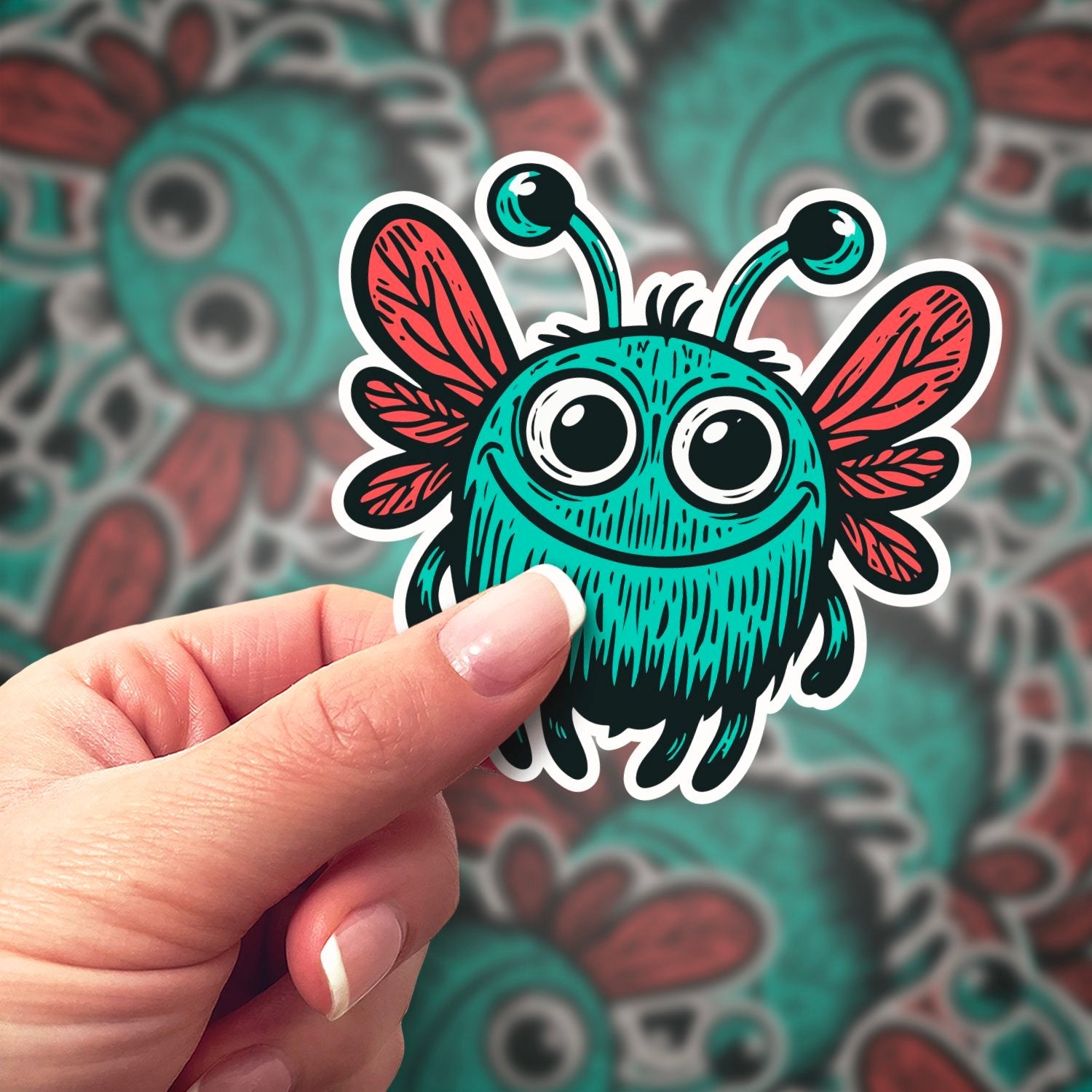 Bug IV Sticker | Bumblebird