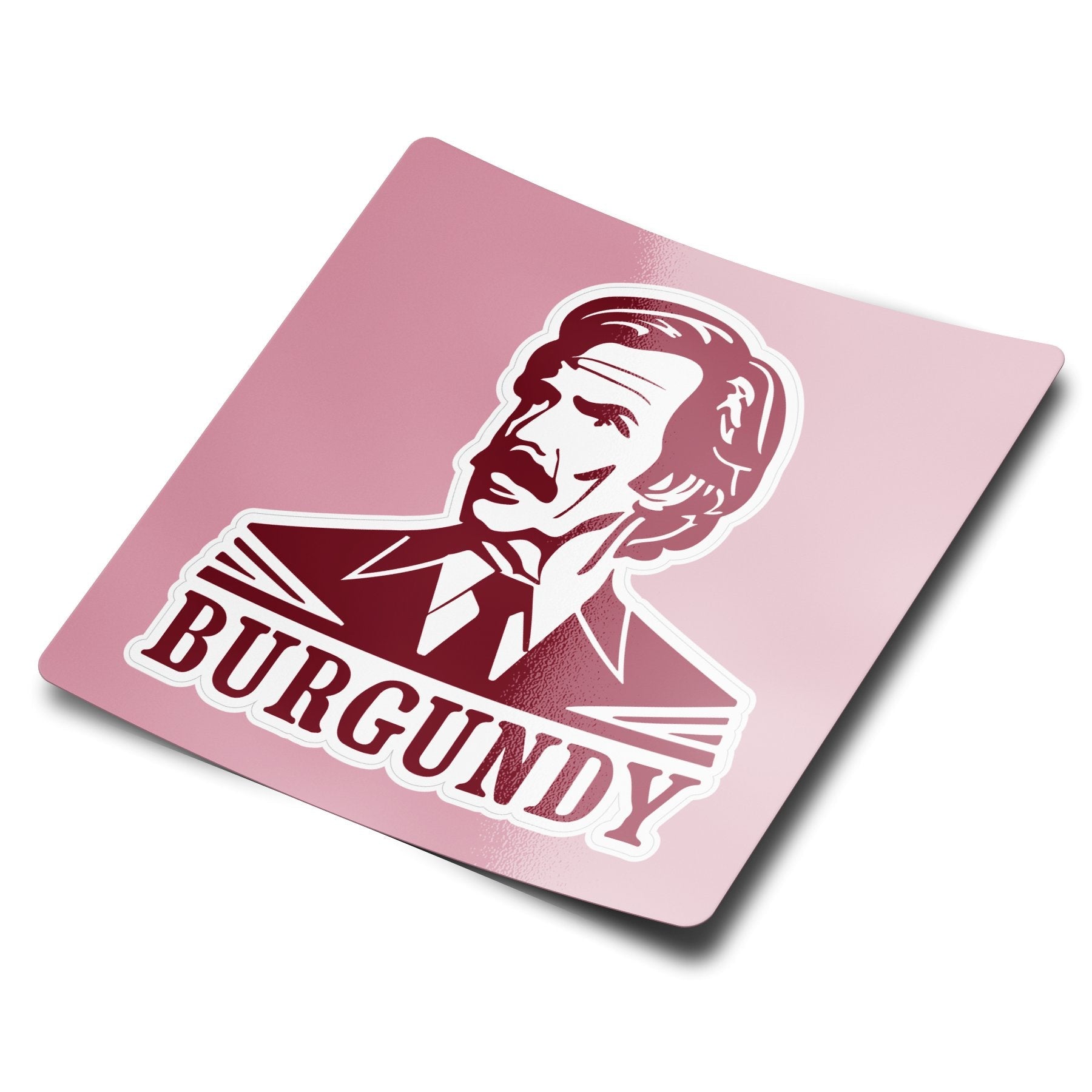 Burgundy Sticker | Bumblebird