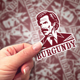 Burgundy Sticker | Bumblebird