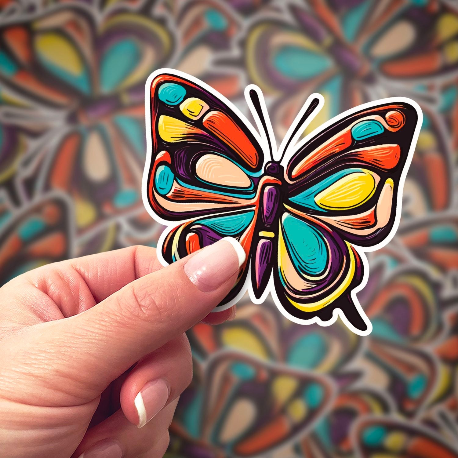 Butterfly Sticker | Bumblebird