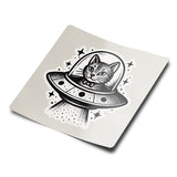 Cat Saucer Sticker