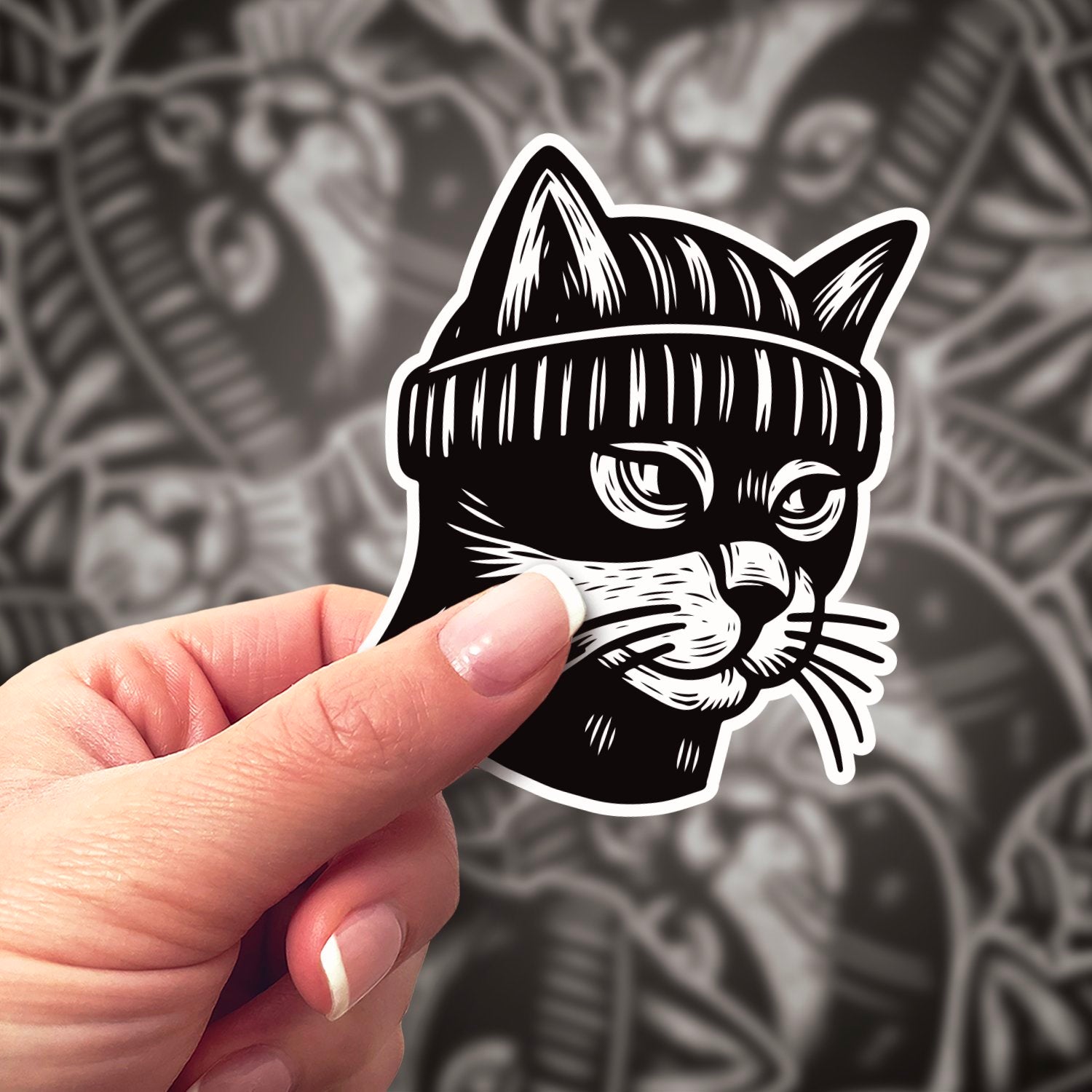 Cat Thief Sticker | Bumblebird