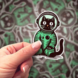 Catstronaut II Sticker | Bumblebird