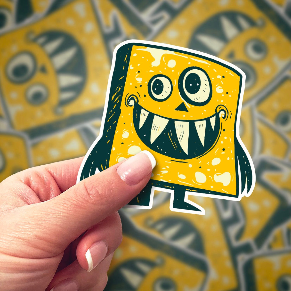 Cheesehead Sticker – Bumblebird