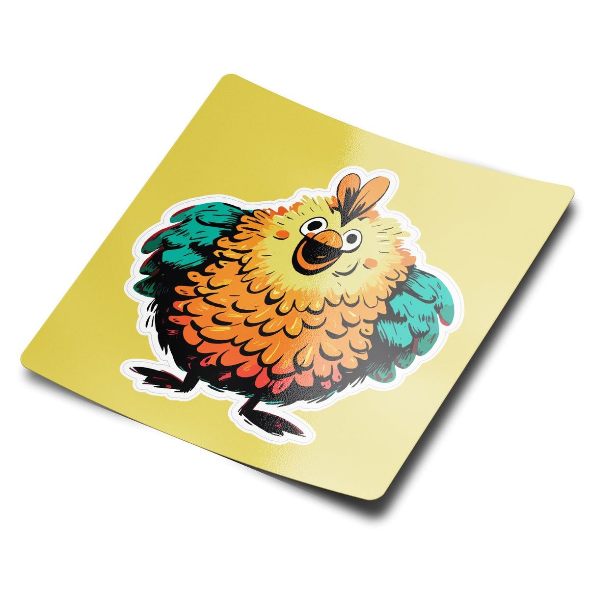 Chubby Chicken Sticker – Bumblebird