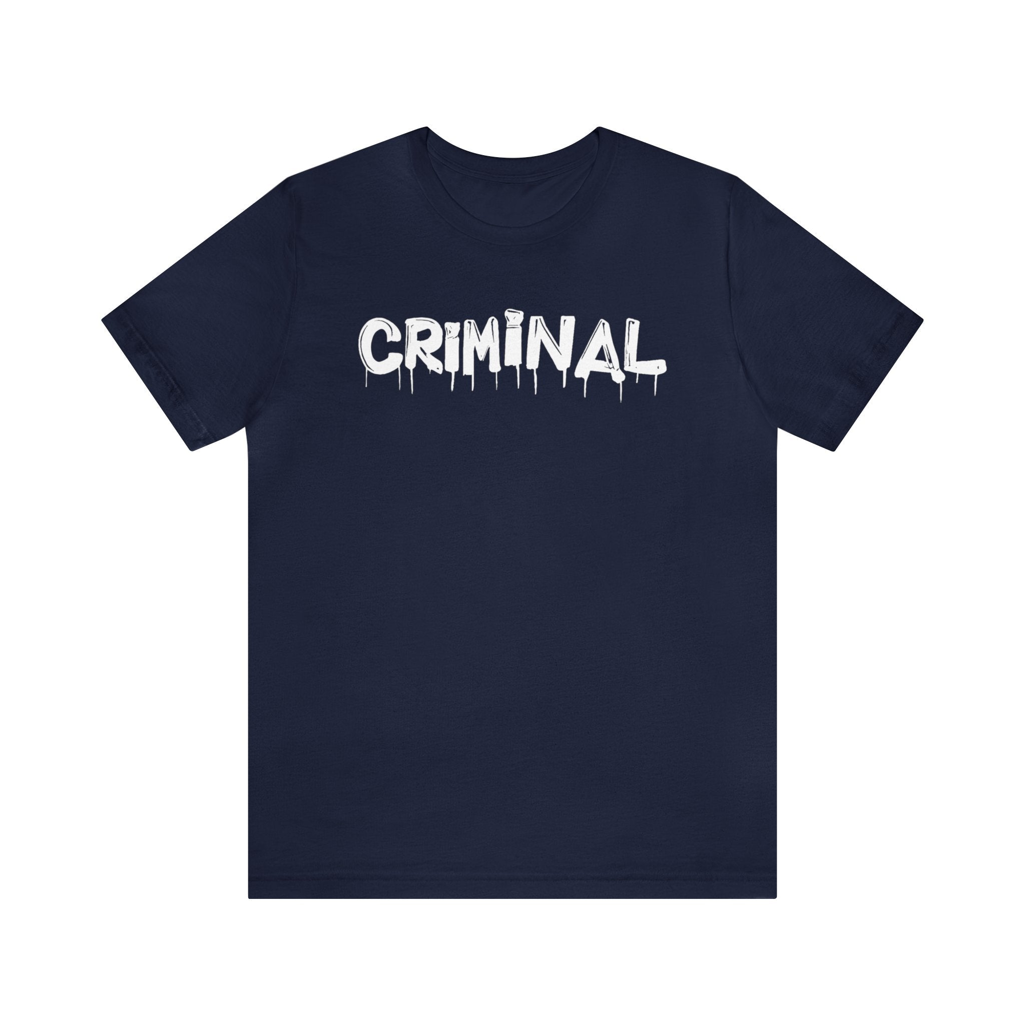 Criminal Painted T - Shirt | Bumblebird