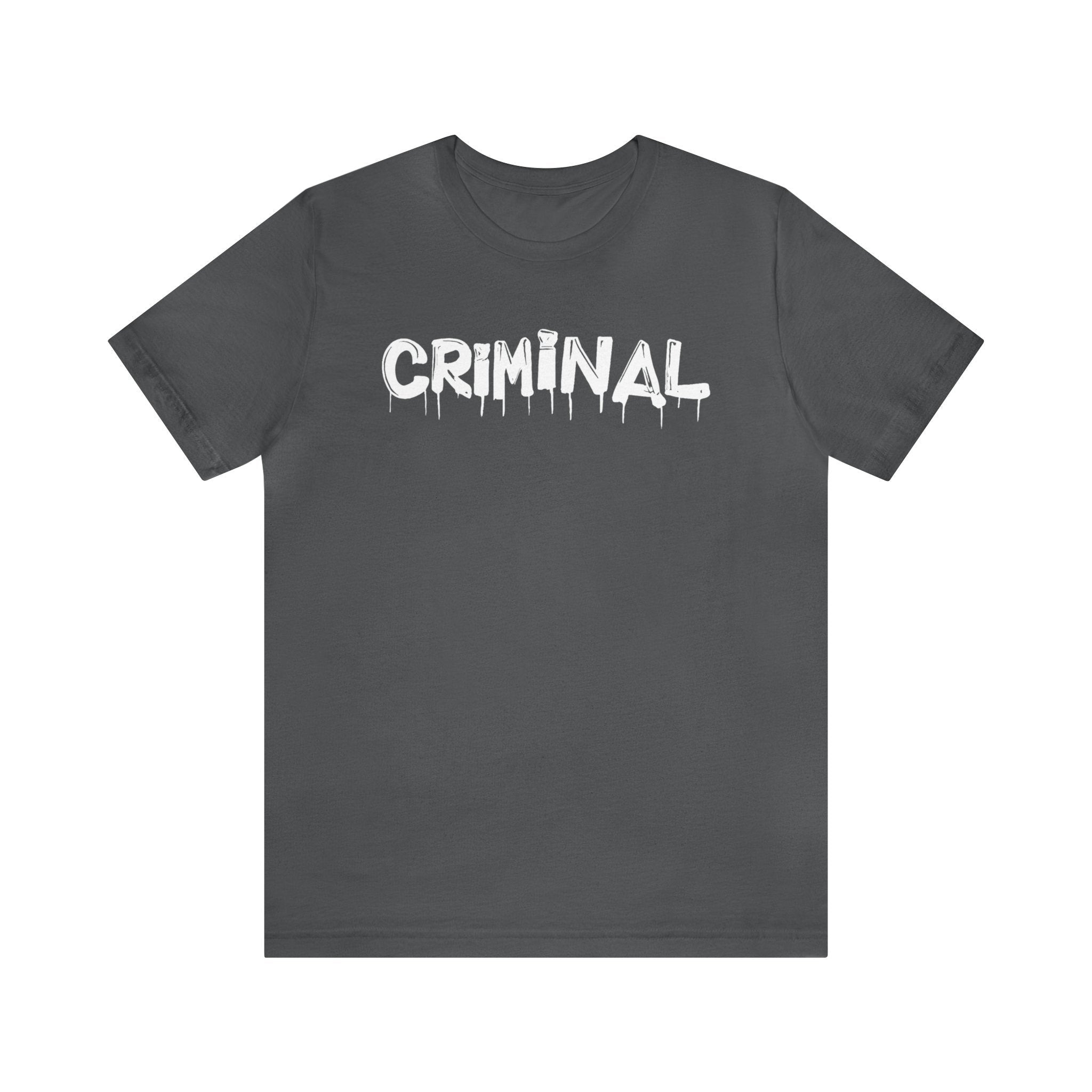 Criminal Painted T - Shirt | Bumblebird