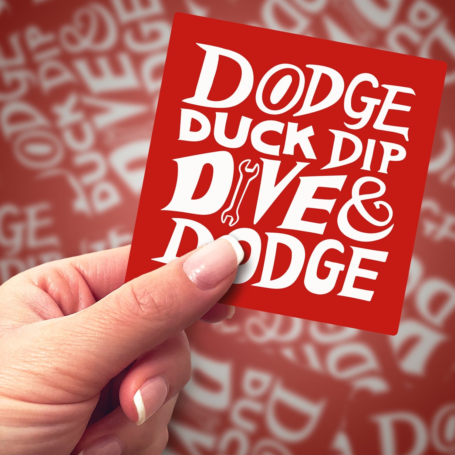 Dodge Sticker | Bumblebird