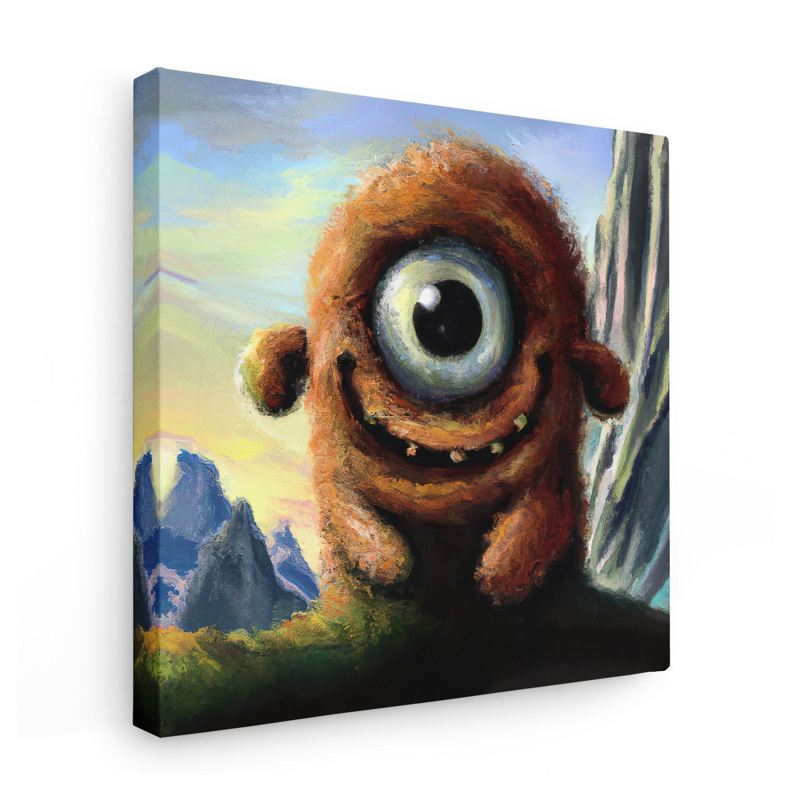 Dwight Canvas Print | Bumblebird