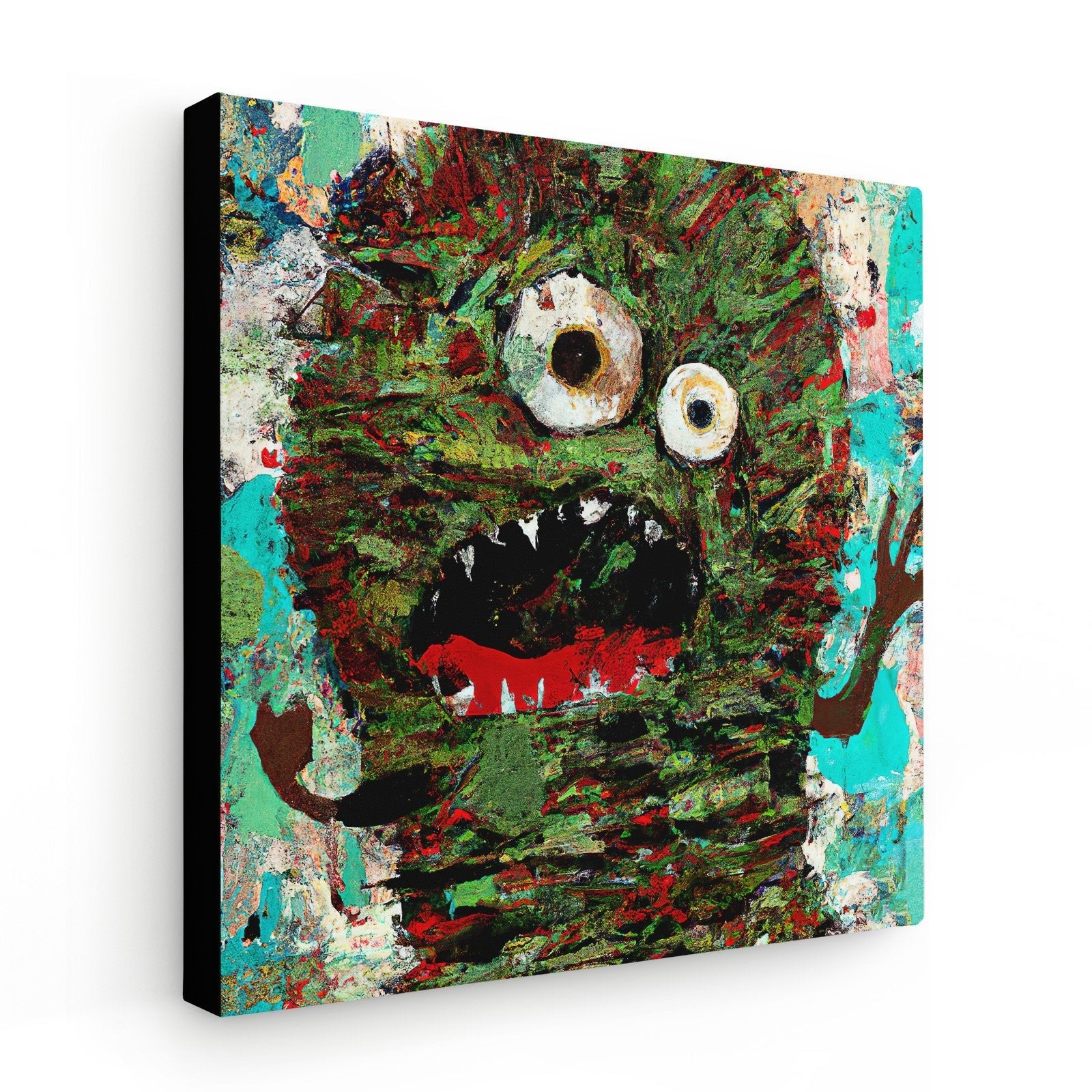 Frank Canvas Print | Bumblebird