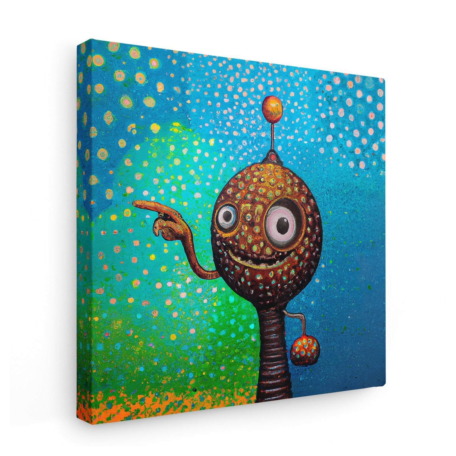 Gregory Canvas Print | Bumblebird