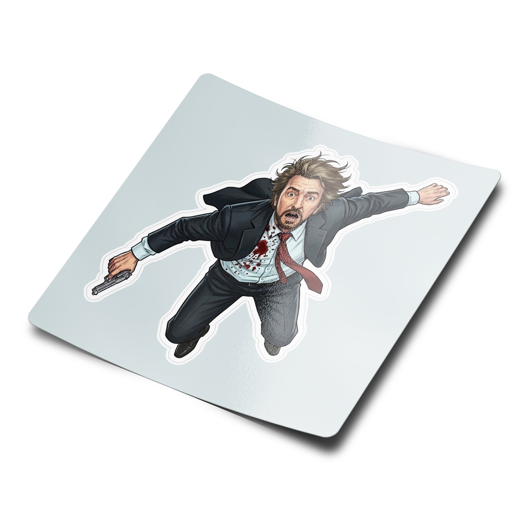 Holiday Hans Sticker