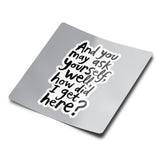 How Did I Get Here Sticker