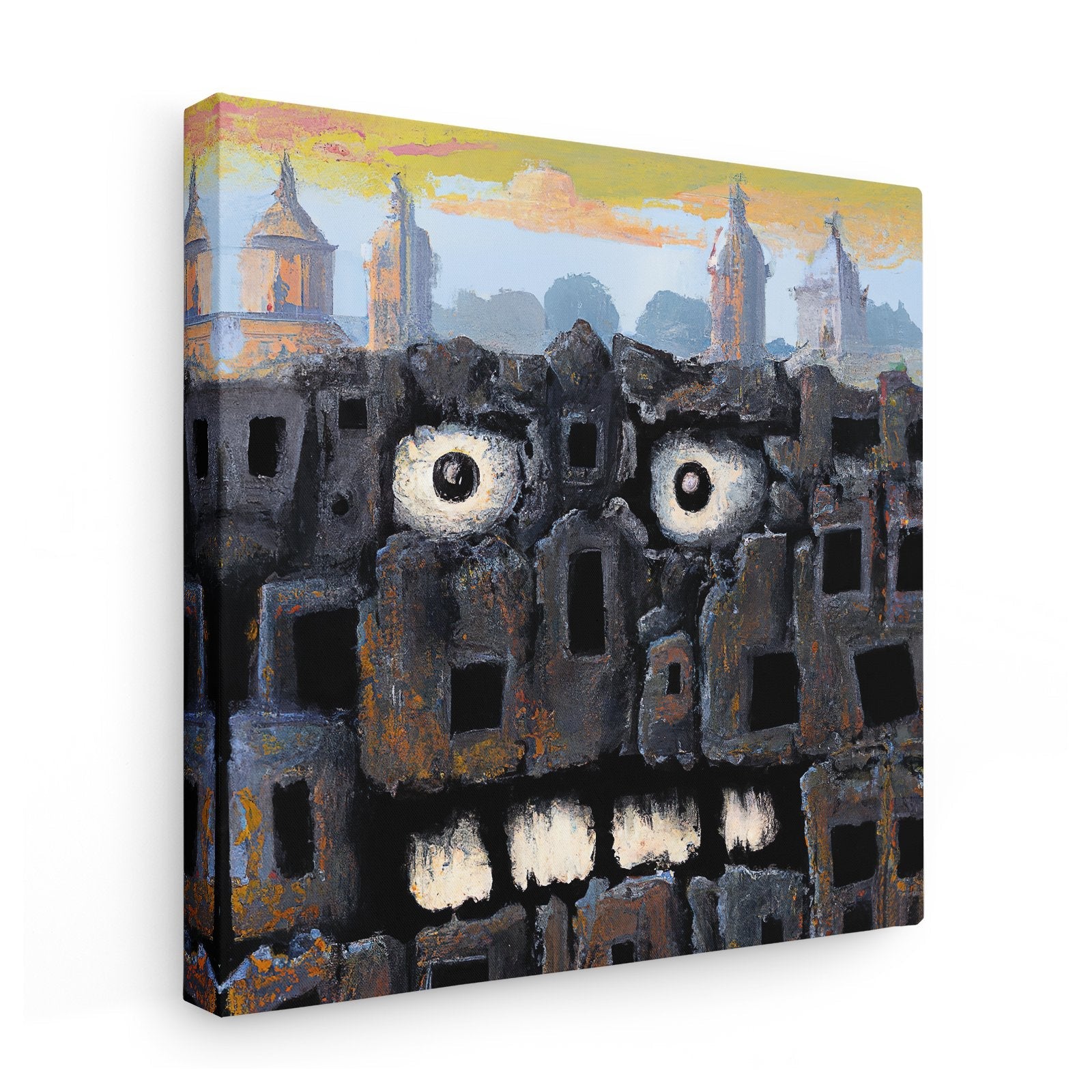 Isaac Canvas Print | Bumblebird