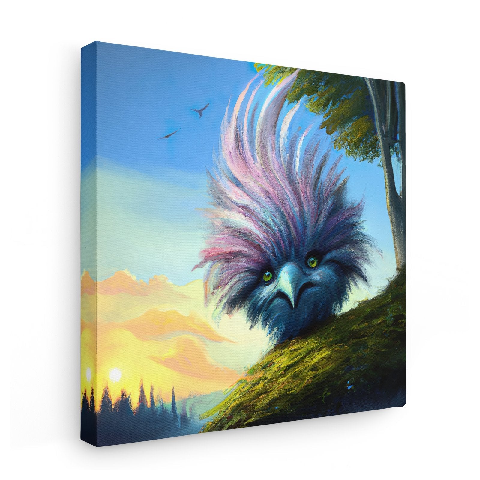 Jackson Canvas Print | Bumblebird