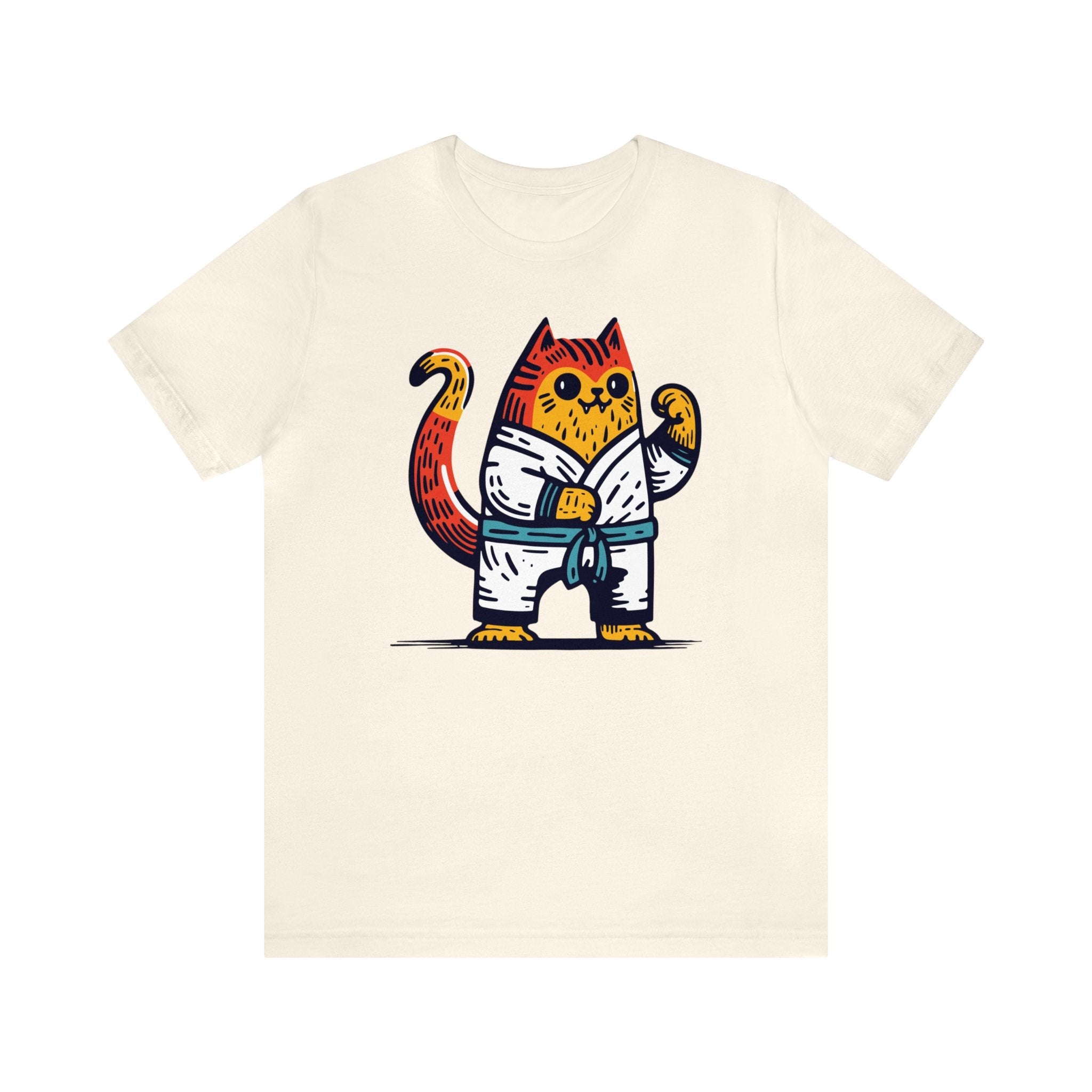 Karate Cat II T - Shirt | Bumblebird