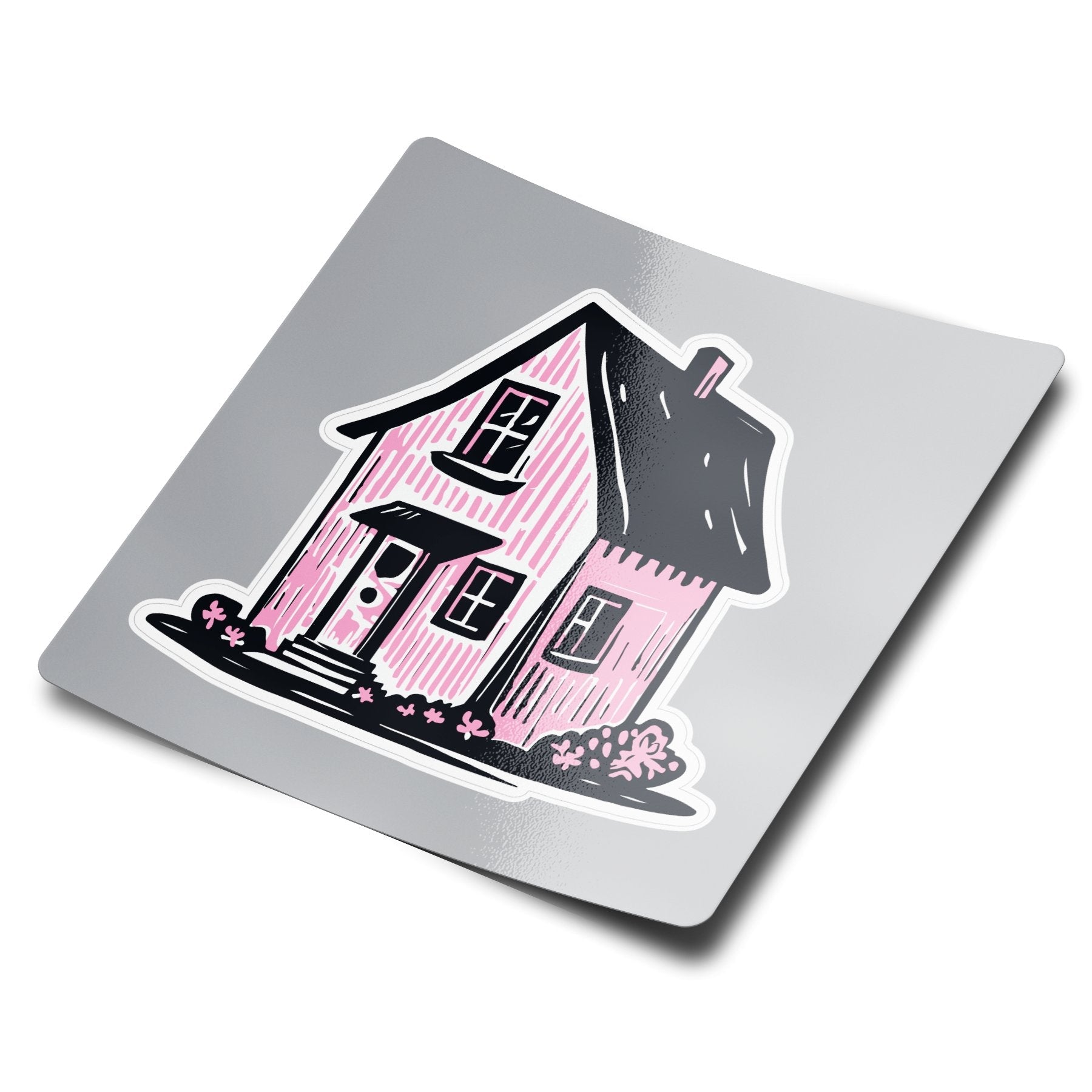 Little Pink House Sticker | Bumblebird