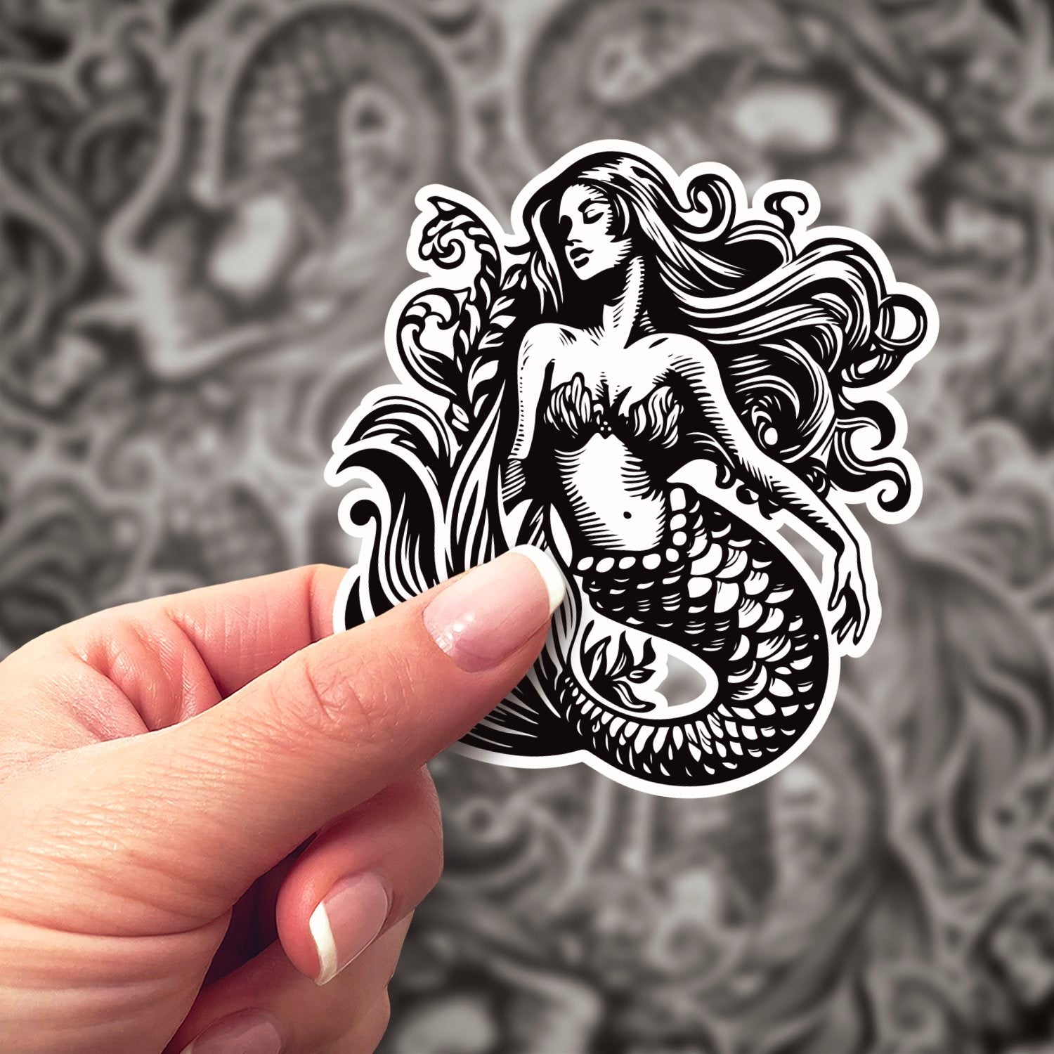 Mermaid Sticker | Bumblebird