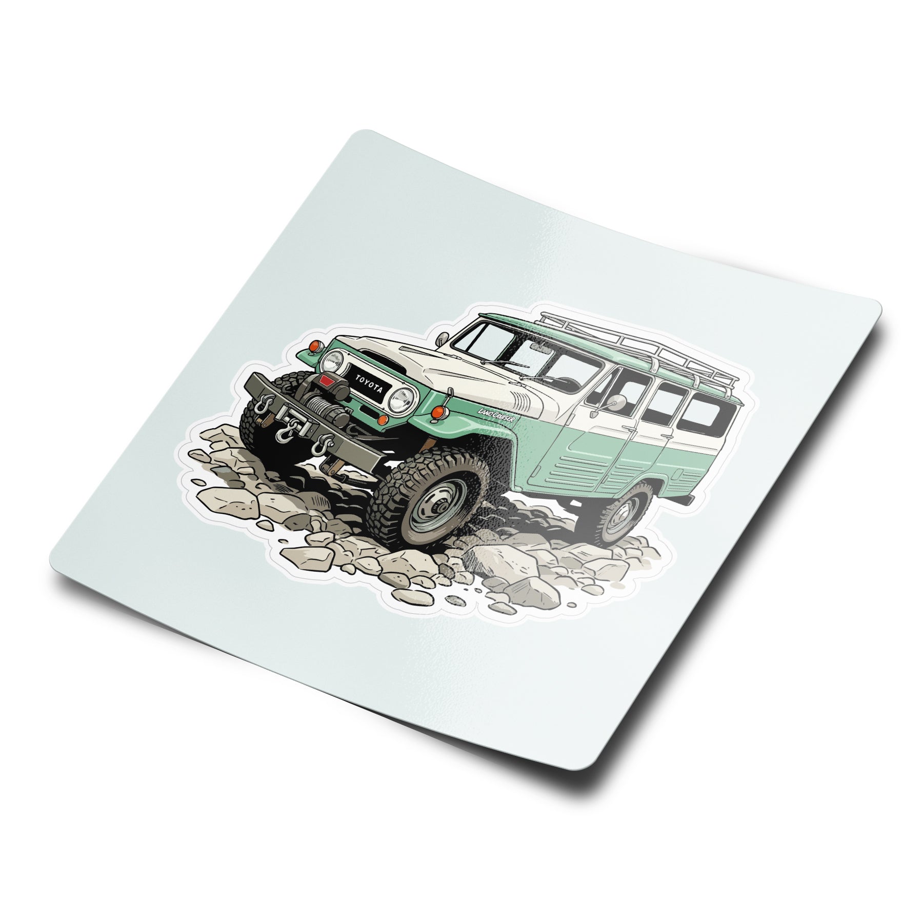 Old Land Cruiser Sticker