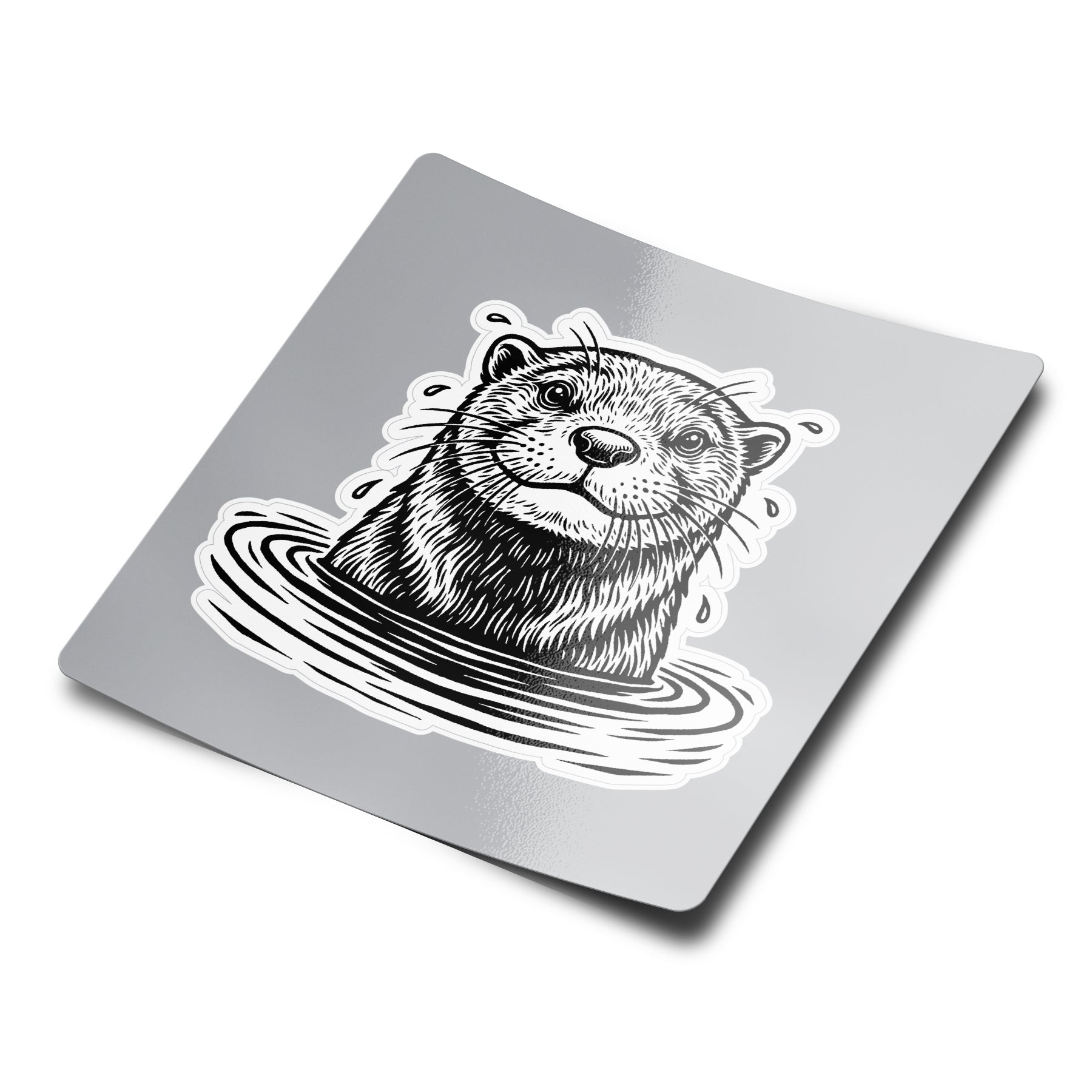 Otter Bath Sticker