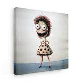 Paula Canvas Print | Bumblebird