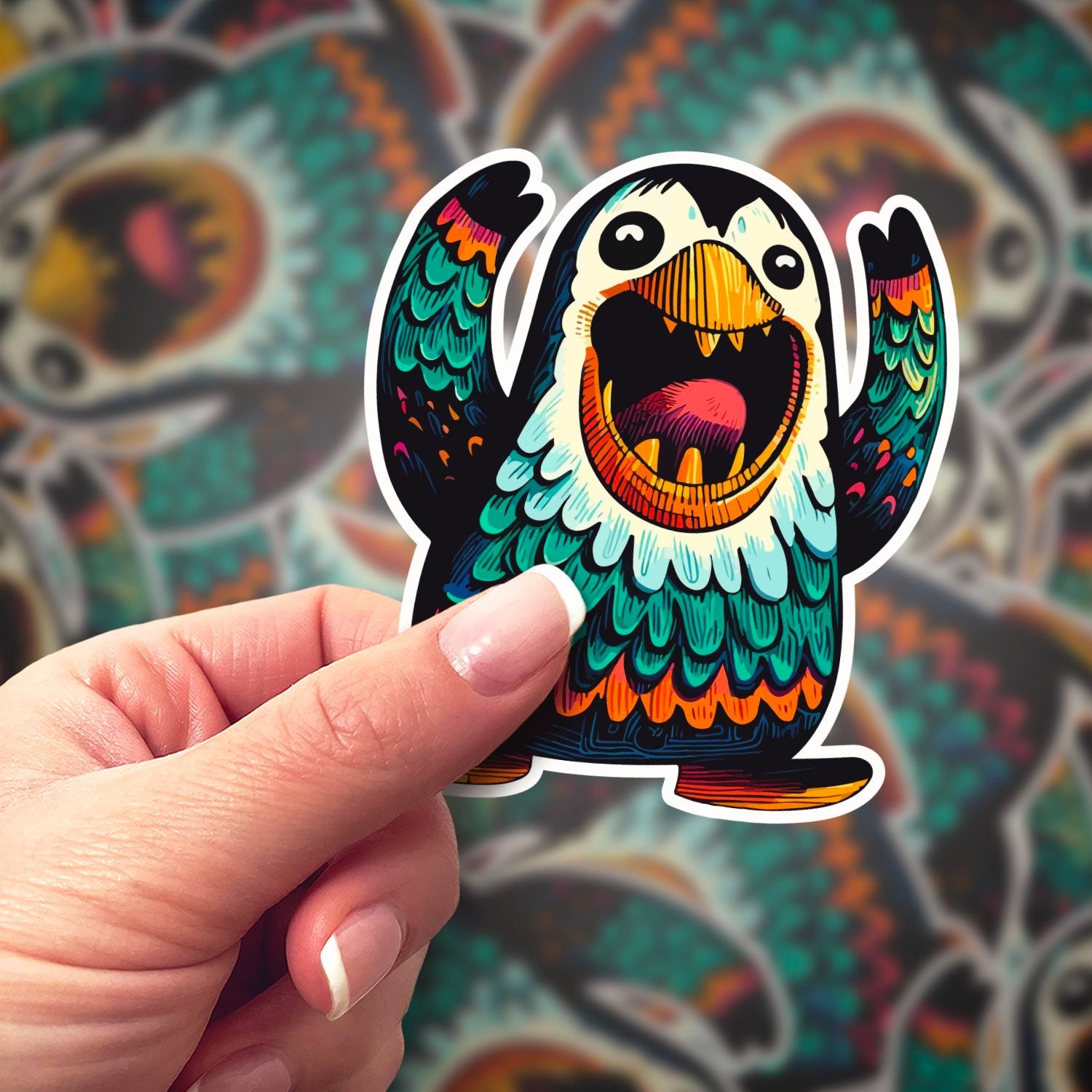 Penguin Sticker | Bumblebird